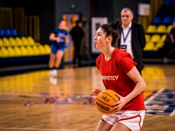 БК "Прометей"- БК "Ельфік Фрібург". EuroCup Women. 22.12.2021