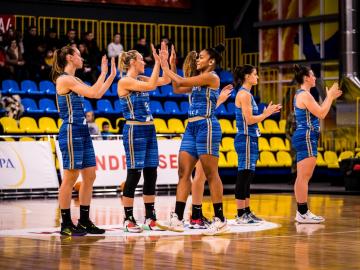 БК "Прометей"- БК "Ельфік Фрібург". EuroCup Women. 22.12.2021