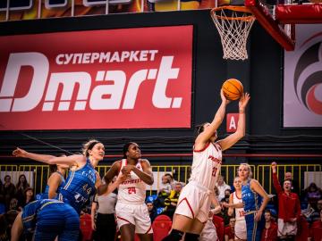 БК "Прометей"- БК "Ельфік Фрібург". EuroCup Women. 22.12.2021