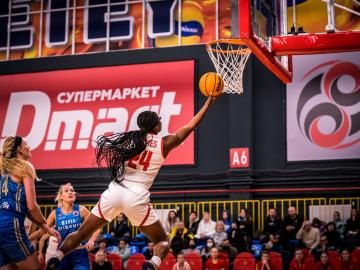 БК "Прометей"- БК "Ельфік Фрібург". EuroCup Women. 22.12.2021