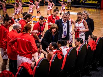 БК "Прометей"- БК "Ельфік Фрібург". EuroCup Women. 22.12.2021