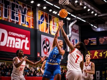 БК "Прометей"- БК "Ельфік Фрібург". EuroCup Women. 22.12.2021