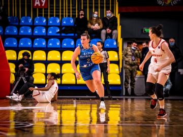 БК "Прометей"- БК "Ельфік Фрібург". EuroCup Women. 22.12.2021