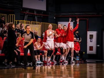 БК "Прометей"- БК "Ельфік Фрібург". EuroCup Women. 22.12.2021