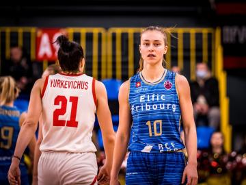 БК "Прометей"- БК "Ельфік Фрібург". EuroCup Women. 22.12.2021