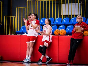 Тренування Прометея напередодні гри з БК Елязиг Iль Озель Iдаре. EuroCup Women.1.12.21