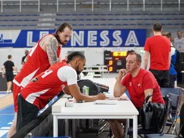 Тренування Прометея напередодні гри з БК Брешія. 7DAYS EuroCup.