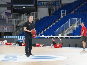 Тренування Прометея напередодні гри з БК Брешія. 7DAYS EuroCup.