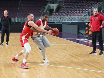 Тренування БК Прометей напередодні гри з Бурсаспор. 7DAYSEuroCup