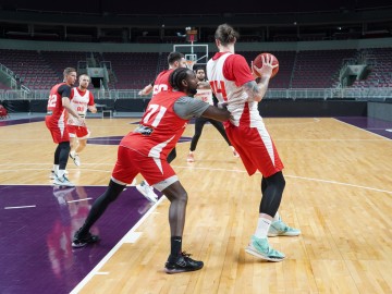 Тренування БК Прометей напередодні гри з Бурсаспор. 7DAYSEuroCup