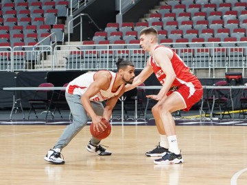 Тренування Прометея напередодні гри з БК Венеція. EuroCup