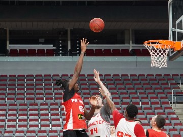 Тренування Прометея напередодні гри з БК Венеція. EuroCup