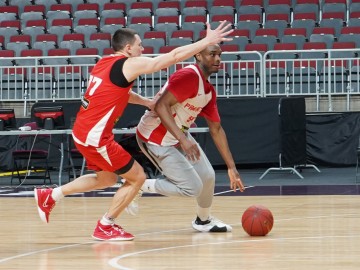 Тренування Прометея напередодні гри з БК Венеція. EuroCup