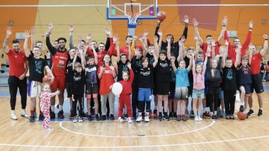 БК "Прометей" провів нове тренування в рамках соціальної програми Євроліги One Team