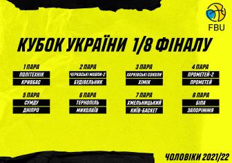 Чоловічі команди "Прометея" розіграють між собою путівку у 1/8 фіналу Кубку України