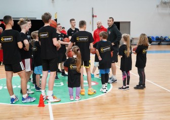 БК "Прометей" провів друге тренування в рамках соціальної програми Євроліги One Team 
